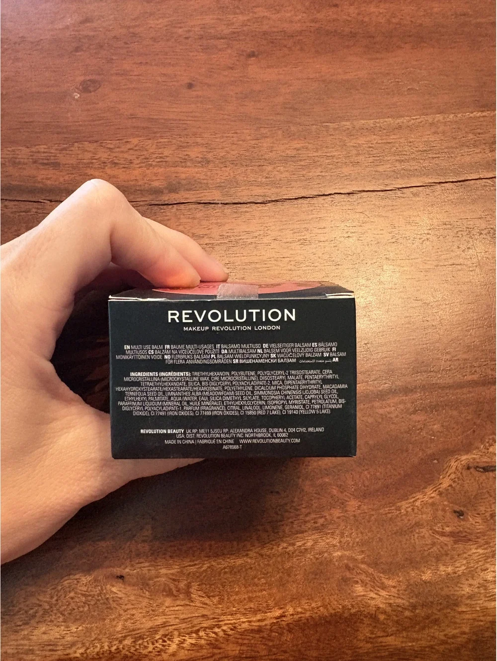 Revolution Balm Glow Rose Pink. NEW!